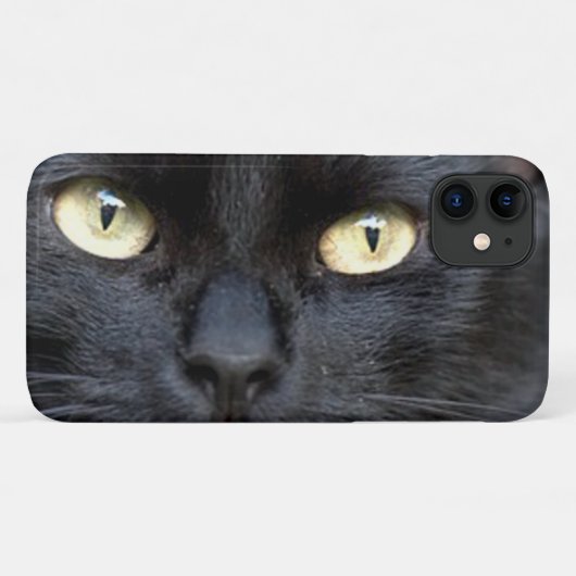 Coques Case-Mate iPhone Yeux de chat (Dos (Horizontal))