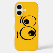 Coques Case-Mate iPhone Yeux de dessin animé Illustrations drôles (Verso)