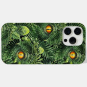 Coques Case-Mate iPhone Yeux de dinosaure Plantes vertes Art de créature a (Verso (horizontal))