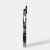 Coques Case-Mate iPhone Yeux de loup noir et blanc (Verso / Droite)