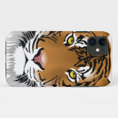 Coques Case-Mate iPhone Yeux de tigre (Dos (Horizontal))