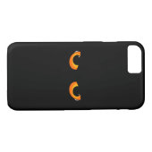 Coques Case-Mate iPhone Yeux éffrayants (Dos (Horizontal))