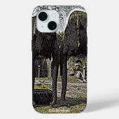 Coques Case-Mate iPhone Yeux éléphants (Verso)