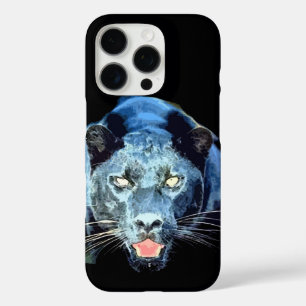 Coques iPhone 16 Pro Yeux Jaguar Black Panther