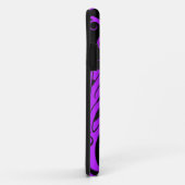 Coques Case-Mate iPhone Yin pourpre et noir Yang Phoenix (Dos/Droite)