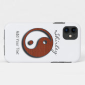 Coques Case-Mate iPhone Yin Yang by Shirley Taylor Case-mate iPhone Case (Dos (Horizontal))