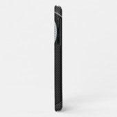 Coques Case-Mate iPhone Yin Yang Design en fibre de carbone style d'impres (Dos/Gauche)