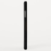Coques Case-Mate iPhone Yin Yang or sur noir (Dos/Droite)
