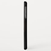 Coques Case-Mate iPhone Yin Yang or sur noir (Dos/Gauche)