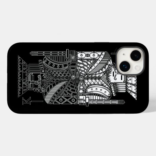 Coques Case-Mate iPhone Ying Yang King (Verso (horizontal))