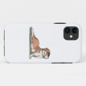 Coques Case-Mate iPhone Yoga Chien Chien en Anglais (Dos (Horizontal))