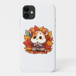 Case-Mate iPhone Case Yoga de hamster automnal kawaii