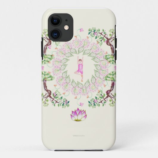 Coques Case-Mate iPhone yoga Garden VI (Dos)