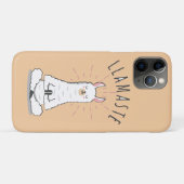 Coques Case-Mate iPhone Yoga Llama - Llamaste Pun (Dos (Horizontal))