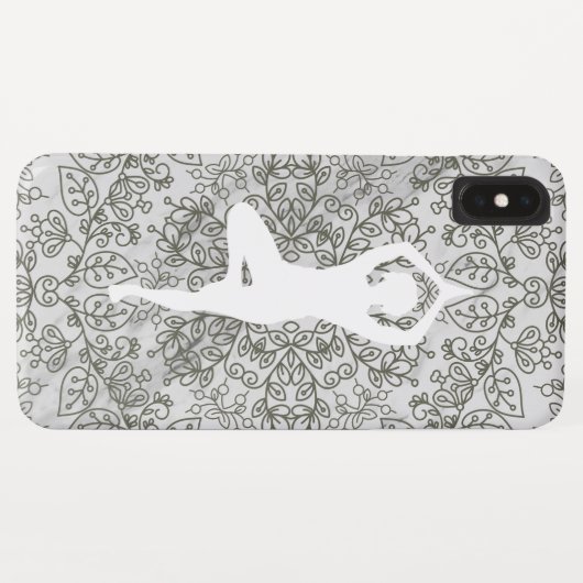 Coques Case-Mate iPhone Yoga Pose Mandala (Dos (Horizontal))