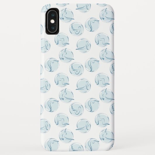Coques Case-Mate iPhone Yoga pose motif (Dos)