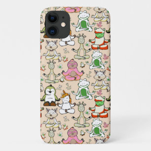 Case-Mate iPhone Case Yoga pose motif Yoga sans couture motif 52