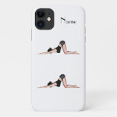 Coques Case-Mate iPhone Yoga Poses Thunder_Cove (Dos)