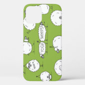 Coques Case-Mate iPhone Yoga Sheep : Whimsical Sketch Fun. (Verso)