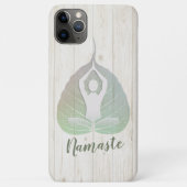 Coques Case-Mate iPhone Yoga Studio Instructeur Méditation Pose Bodhi Leaf (Dos)