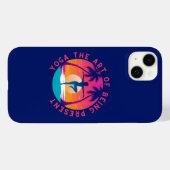 Coques Case-Mate iPhone Yoga the art of being present (Verso (horizontal))