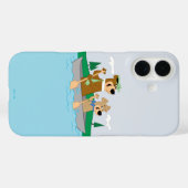 Coques Case-Mate iPhone Yogi Bear et Boo Boo Fun Canoe Adventure (Verso (horizontal))