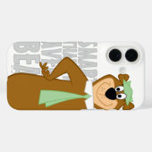 Coques Case-Mate iPhone Yogi "Plus Intelligent Que L'Ours Moyen" (Verso (horizontal))