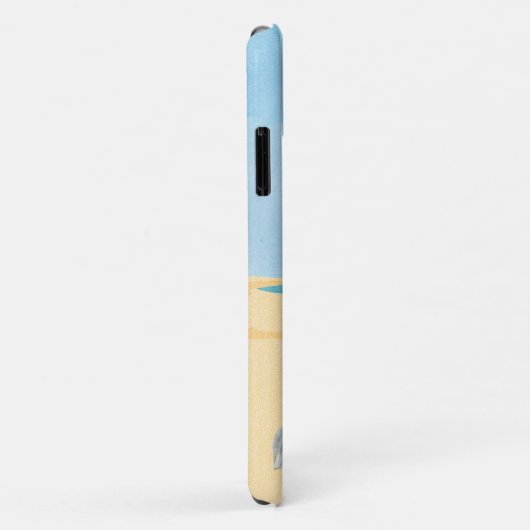 Coques Case-Mate iPhone Yorkie été (Dos/Droite)