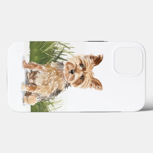 Coques Case-Mate iPhone Yorkshire Terrier (Verso (horizontal))