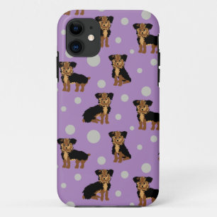 Case-Mate iPhone Case Yorkshire Terrier mignon motif de chien Yorkie sur