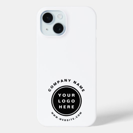 Coques Case-Mate iPhone Your Business Logo Promoteur Business Company (Verso)