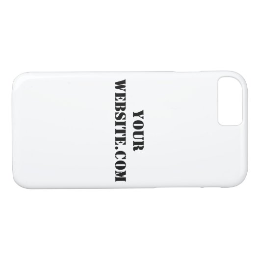 Coques Case-Mate iPhone YourWebSite.com (Dos (Horizontal))