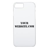Coques Case-Mate iPhone YourWebSite.com (Dos)