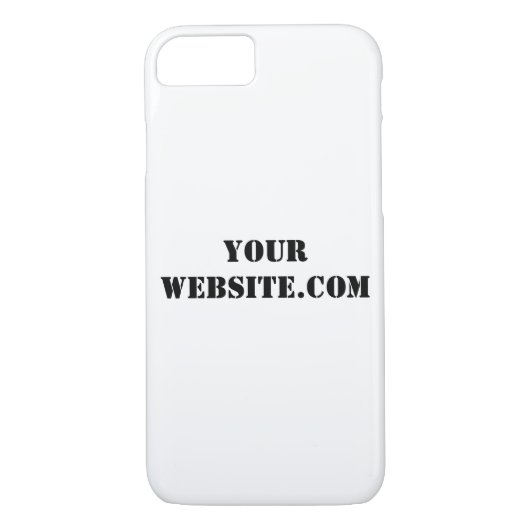 Coques Case-Mate iPhone YourWebSite.com (Dos)