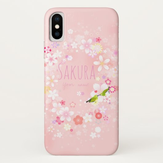Coques Case-Mate iPhone Yumekawaii cherry blossoms phone case (Dos)