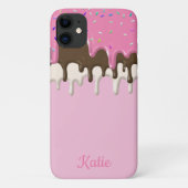 Coques Case-Mate iPhone Yummy Rose Ice Ice Cream Driams (Dos)