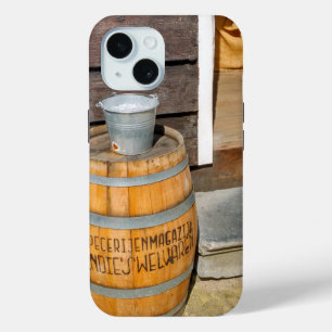 Coque Pour iPhone 15 Zaanse Schans Spice Warehouse Barrel Hollandais Ph