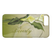 Coques Case-Mate iPhone Zantedeschia blanc (Dos (Horizontal))