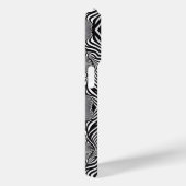 Coques Case-Mate iPhone Zebra Abstrait B&W Sherpa Blanket (Verso / Droite)