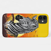 Coques Case-Mate iPhone Zebra African Savanna Wild Animal (Dos (Horizontal))