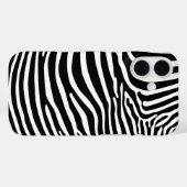 Coques Case-Mate iPhone Zebra Animalprint (Verso (horizontal))