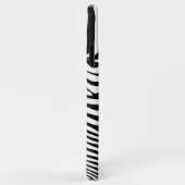 Coques Case-Mate iPhone Zebra Animalprint (Dos/Droite)