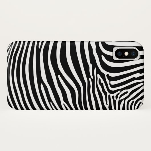 Coques Case-Mate iPhone Zebra Animalprint (Dos (Horizontal))