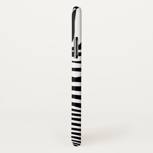 Coques Case-Mate iPhone Zebra Animalprint (Dos/Droite)