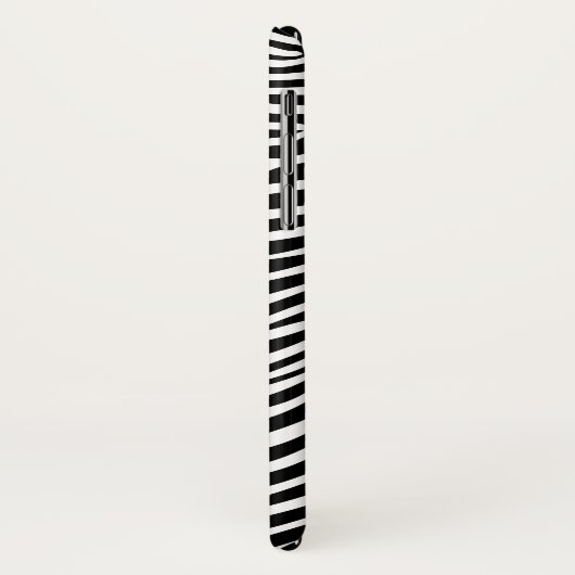 Coques Case-Mate iPhone Zebra Animalprint (Dos/Gauche)