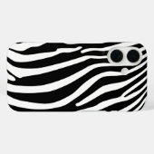 Coques Case-Mate iPhone Zebra Animalprint (Verso (horizontal))