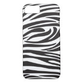 Coques Case-Mate iPhone Zebra Black and White Stripes Design tendance (Dos)