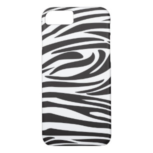 Case-Mate iPhone Case Zebra Black and White Stripes Design tendance