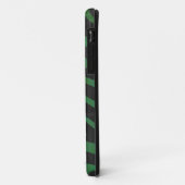 Coques Case-Mate iPhone Zebra Black et Green Print (Dos/Gauche)