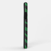 Coques Case-Mate iPhone Zebra Black et Green Print (Dos/Droite)